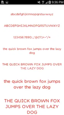 Color Fonts #7 android App screenshot 0