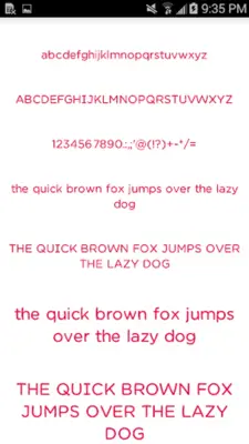 Color Fonts #7 android App screenshot 3