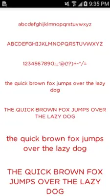 Color Fonts #7 android App screenshot 4